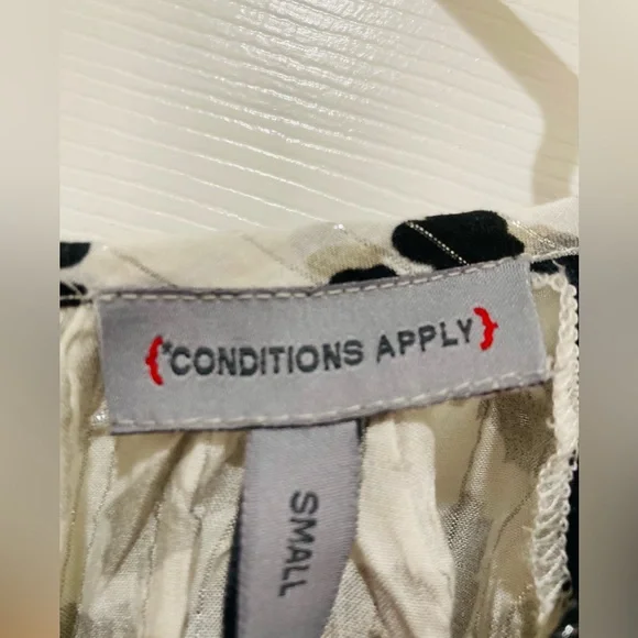 NWT Conditions Apply by Anthropologie size Small Chic Women's Blouse - Picture 3 of 5